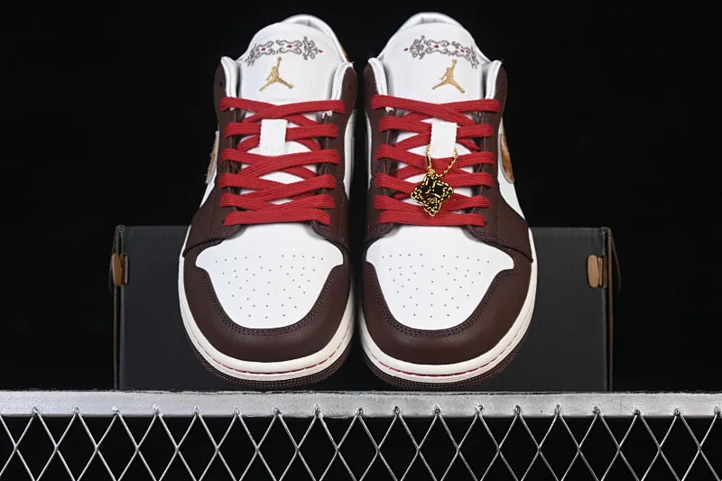 All categories Air Jordan Jordan series basketball shoes Air Jordan 1 Low G version pure original Air Jordan 1 Low "Year of the Horse" AJ1 Joe 1 Year of the Horse CNY low-top retro basketball shoes IQ5321-121